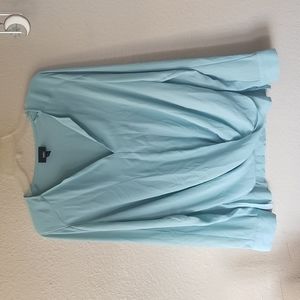 Beautiful Icy Blue Blouse